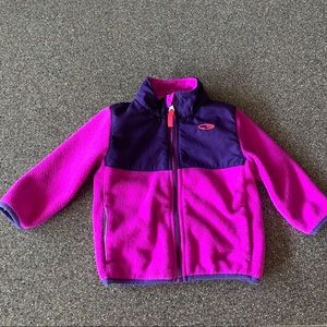 Pink and Purple Champion Fleece Jacket Size 18M